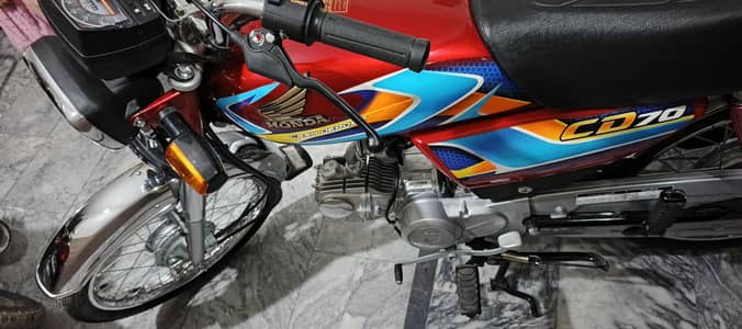 new bike hae 100% original millege