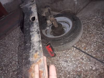 Motorcycle Supporting Tyres for Sale - Good Condition)