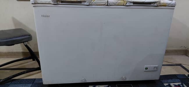 Two door deep freezer running condition Haier