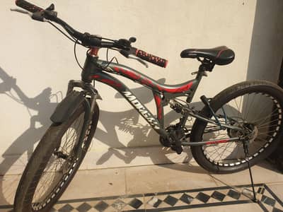 Morgan 'Crack' 26" Mountain Bike – 10-Speed Original Shimano Gears