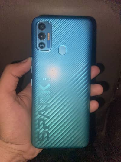 Tecno spark 7 t for sale only camera damage condition 10 by 10