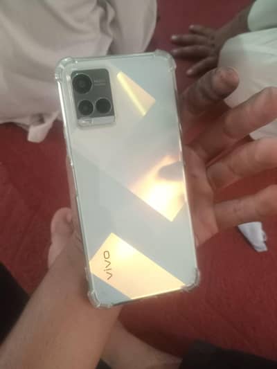 vivo y21 4 64 with box and charger  03025223945