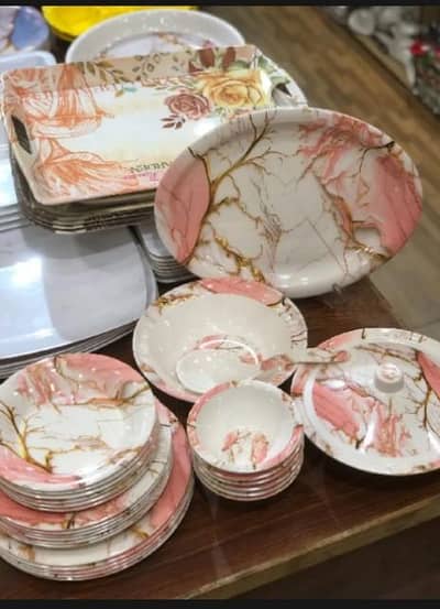 premium quality melamine dinner set