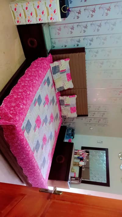Bedroom furniture with side tables and dressing table with mirror