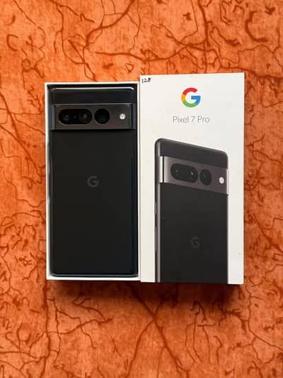 google pixel 7pro  with box pta approved urgent sale