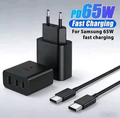 Samsung 65W Super Fast Charger Deal FREE Kinkong 240W 4 in 1 Cable