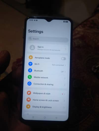 Oppo lady hand use 128gb with box