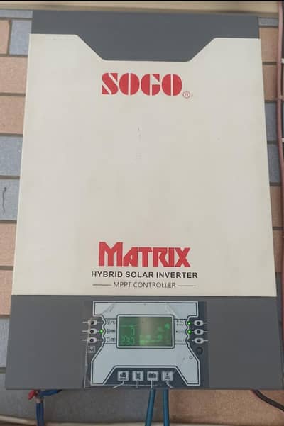 Sogo 3kw Solar Hybrid Invertor For Sale