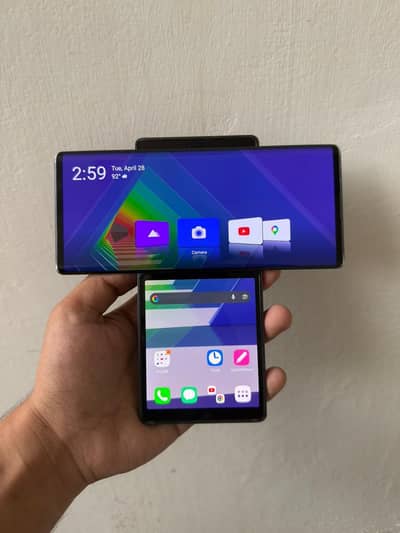 lg wing 5g rotateable dual screen mobile phone for sale