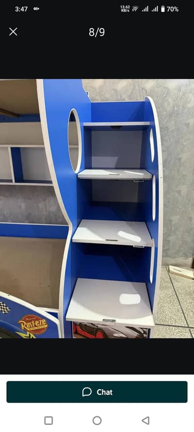 2 stories bunk bed