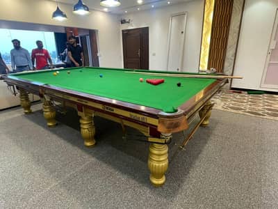 snooker table wood cushion