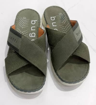 Slippers For Men - Bugatti Men’s Leather Mules - Offer 75% OFF