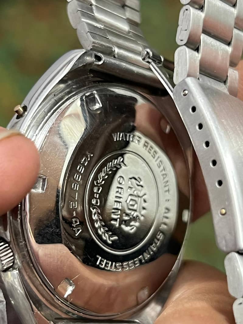 orient calender automatic watch 1