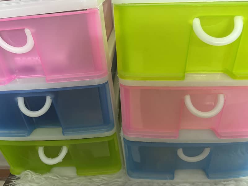 Two large size storage boxes 1