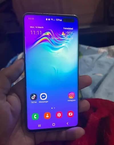 Samsung S10 plus official pta dual sim 8/128