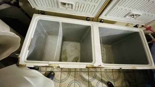 Dawlance freezer deep full size double door used