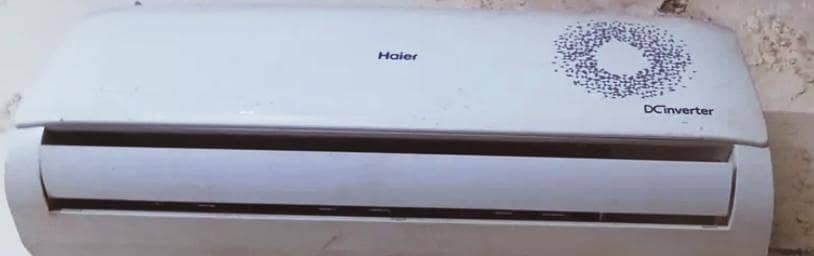 Haier DC inverter 1 ton heat nd cool total geninue