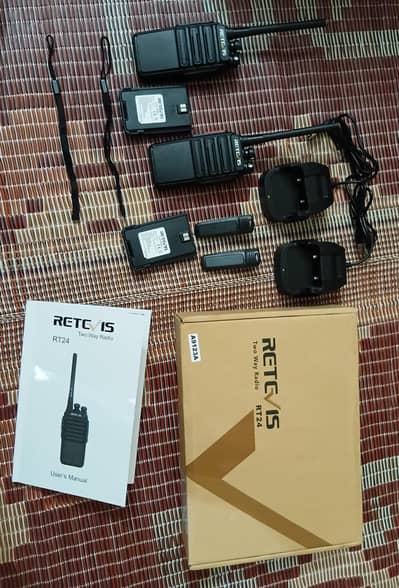 Brand New Retevis RT24 Professional License-Free Walkie Talkie