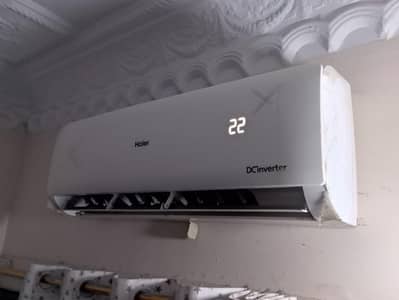 Haier 1 Ton Inverter AC - Excellent Condition