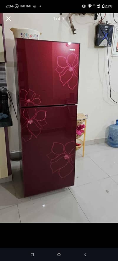 Orient refrigerator medium size full ok 3 month checking warranty hain