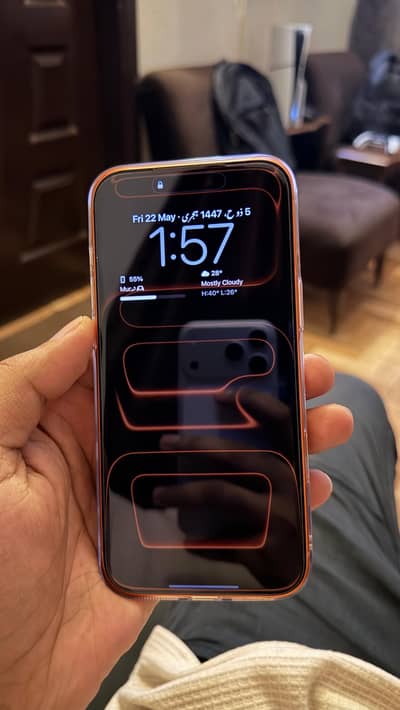 Iphone 17 pro max 256gb jv orange