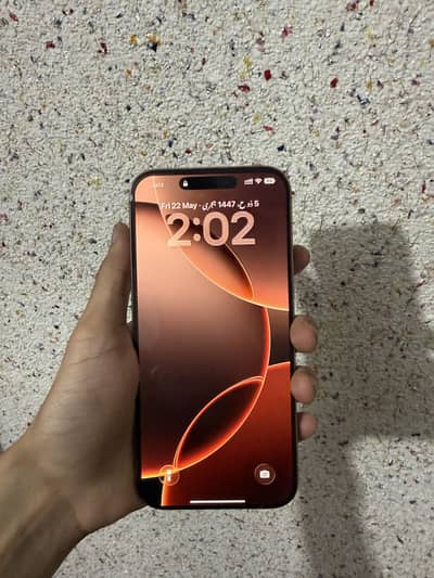 iPhone 16 Pro Max Complete Box PTA approved – Urgent Sale