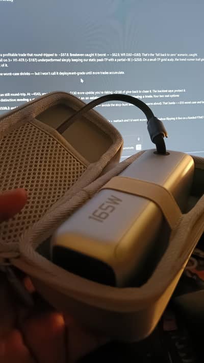 Anker Power Bank 165 Watt retractable cables