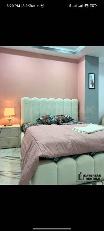 1 BED FURNISHED APARTMENT AVAILABLE DAILY BASIS FOR RENT IN ISLAMABAD E11 2