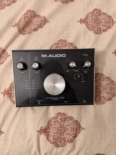 M audio m track soundcard 2 by 2 for sale