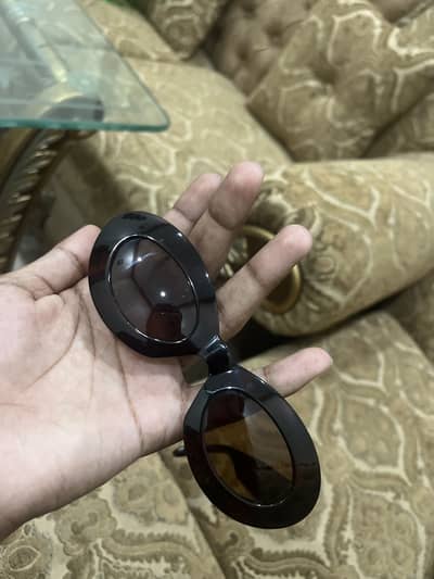 Versace Sunglasses Mod 415 Col 900 Tortoise 1990s Italy