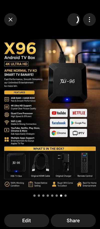 android tv box xi-96