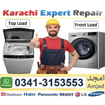 Repair Automatic Washing Machine Haier Panasonic Samsung Dawlance LG