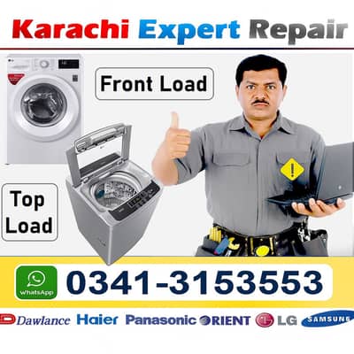 Automatic Washing Machine Repair Haier Panasonic Samsung Dawlance LG