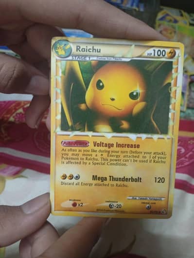 raichu Pokémon card
