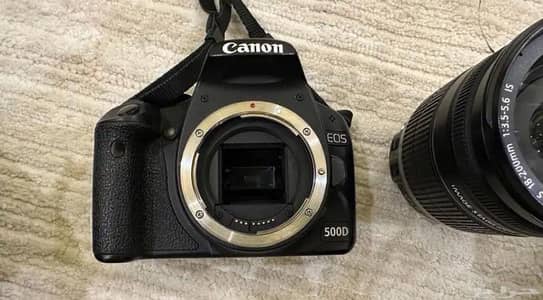canon 500D DSLR