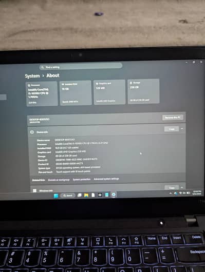 Lenovo Thinkpad core i5 Gen 10