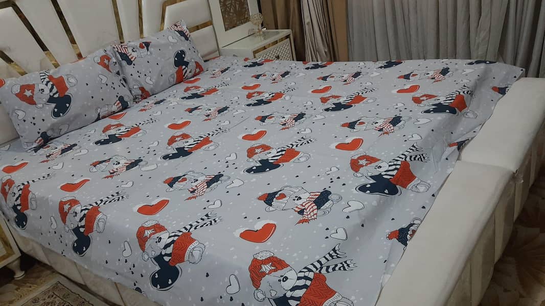 Soft cotton king bedsheets 9