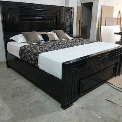 wooden bed for sale
