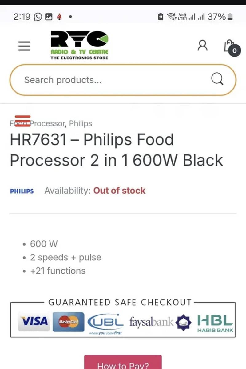Philips 2 in 1 processor 1