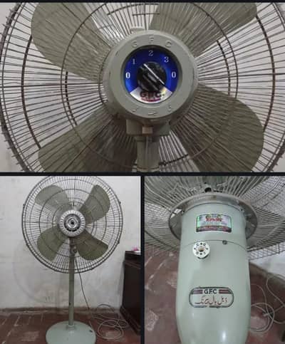 GFC copper pedestal fan 24"