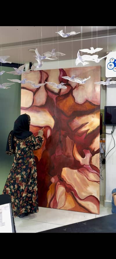Handmade Acrylic Paintings, Abstract,Calligraphy,Landscapes, All Sizes