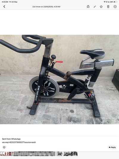 Spin bike