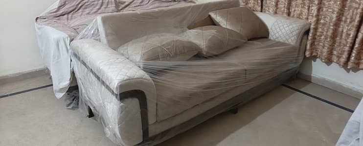 Unused. New Sofa Set For Sale. Material Quality Premium