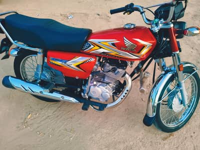 Honda CG125 2025 All Punjab Number Lush Condition 10/10