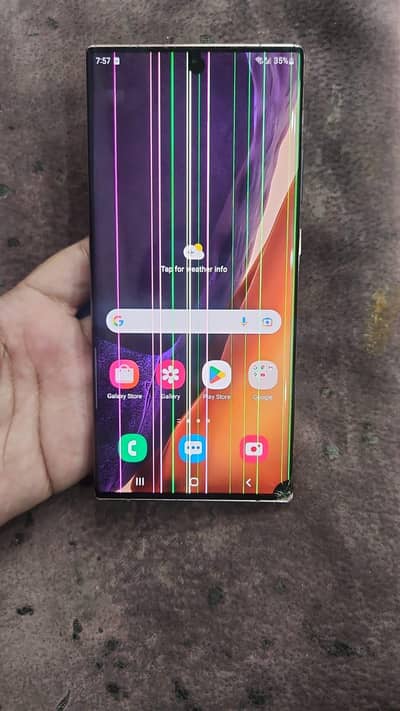 non pta and display crack note 20 ultra butt you can patch