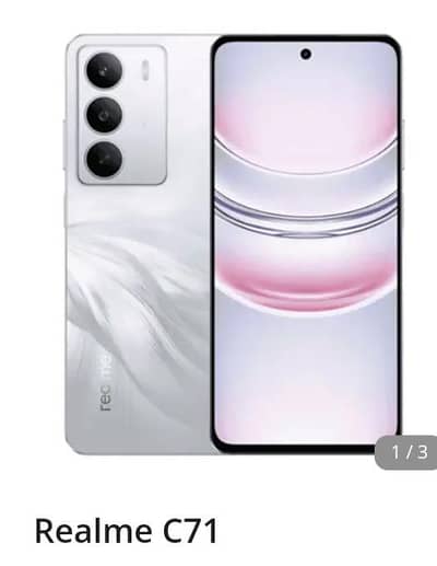 Realme c71 lush condition full warranty