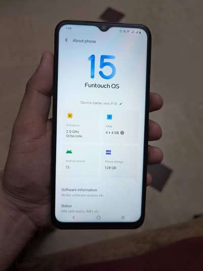 vivo y18, urgent sale