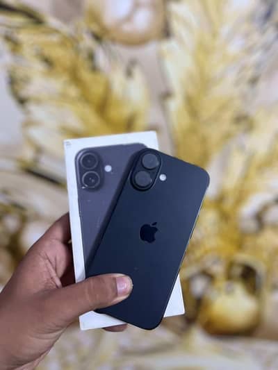 iPhone 16 brand new condition with box no exchange