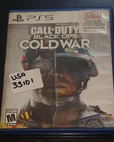 Ps5 call of duty Cold War