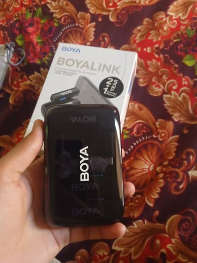 BOYA mic All in one for all devices totally new just box opened